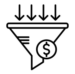sales pipeline icon line vector 260nw 2530618215