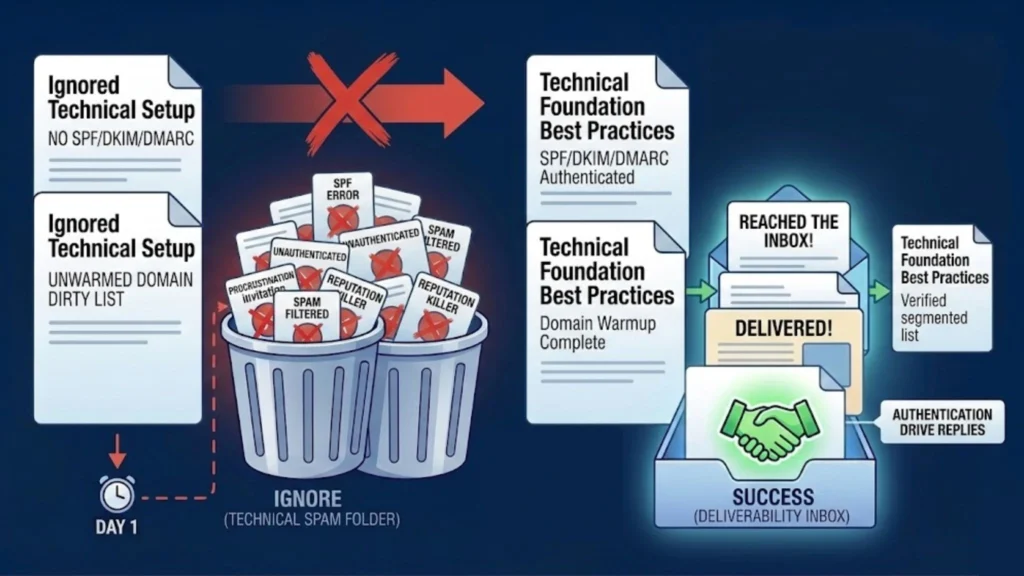 Mistake #7: Ignoring Email Deliverability Entirely