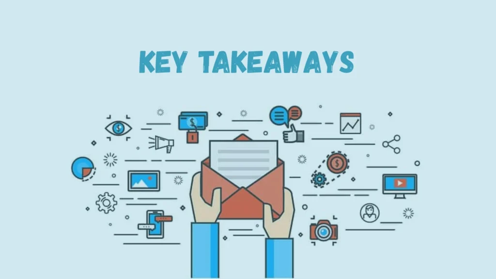 Key Takeaways Email Marketing